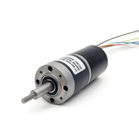 Motor BLDC tanpa sikat 36mm 3nm, Motor BLDC tanpa sikat 100rpm 1000rpm dengan Gearbox planet untuk pemotong rumput pel Motor gir Dc 24v