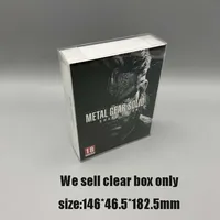 Pour PS5 Metal Gear Solid 3 Snake Eater Deluxe Edition, étui de protection transparent et anti-poussière