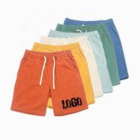 100% coton hommes sueur impression personnalisée Logo Nylon maille course Cargo respirant sport court avec poches hommes genou longueur Shorts