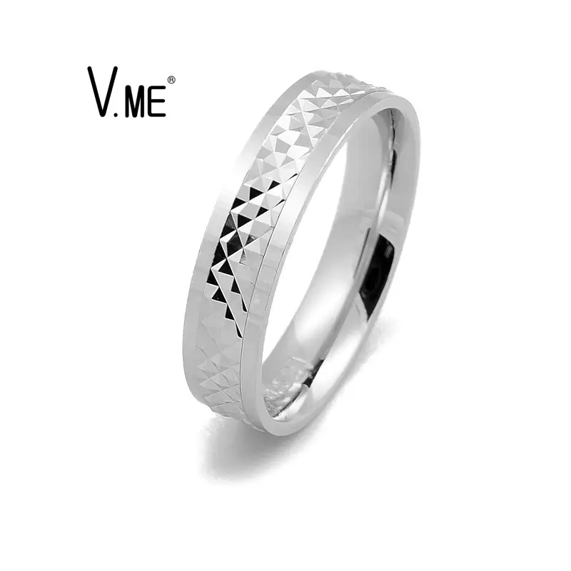 Couple Gifts Classic Men Band Rings Simple Design 925 Silver Rings For Men
