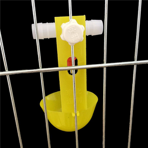 500 Pezzi/Lotto Abbeveratoio Automatico a Nipple Giallo per Polli, Quaglie, <span class=keywords><strong>Tacchini</strong></span> - Tazza a Fontana per Gabbie da Allevamento, Abbeveratoio Sospeso per Polli - Product Image 4