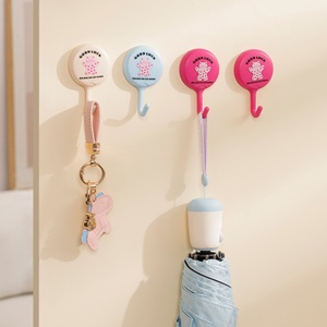 Cute Creative Punch-free Cartoon Cat <b>Hooks</b> <b>for</b> <b>Hanging</b> Wall Stick <b>Hook</b> Adhesive Hanger Household Decorative - Product Image 6