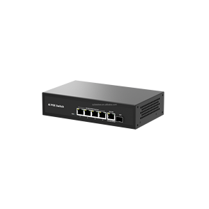 Hot Sale DIN-Rail Unmanaged 5 10/100/1000Mbps Network Ports + 1 1000M SFP Optical Port Industrial <b>Ethernet</b> POE <b>Switch</b> - Product Image 1