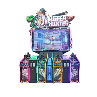 Machine d'arcade de tir Master Hunter à prix d'usine, très vendue, écran 86 pouces, jeu de tir pour 4 joueurs