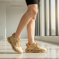Chaussures de course légères et écologiques de haute qualité - Baskets respirantes à coussin d'air pour toutes les saisons, idéales pour les activités sportives décontractées en extérieur