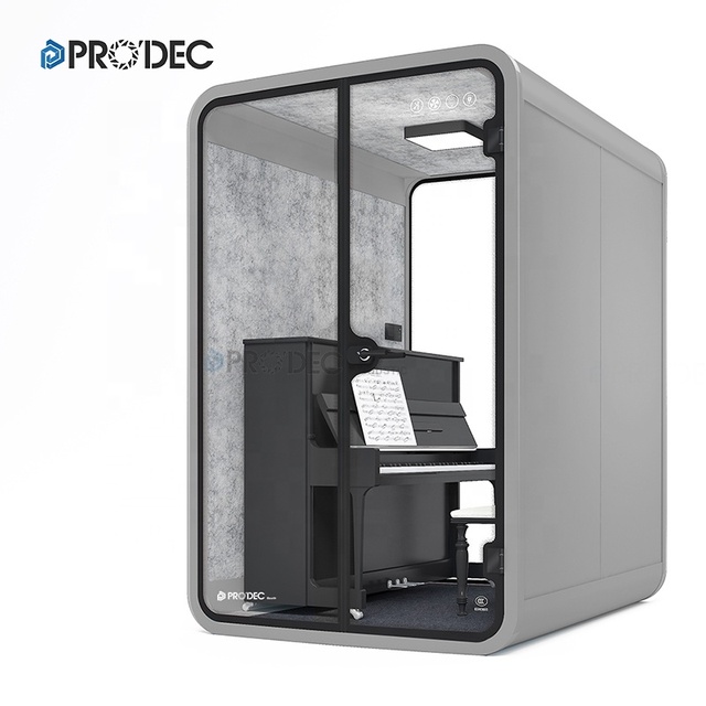 Foshan Wholesale Instrument Grey Podcast Meeting Booth for Home