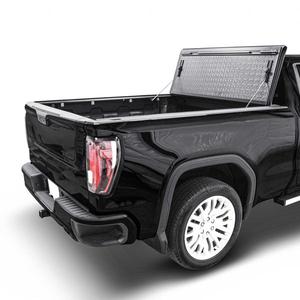 Couverture de benne rigide pliable en trois parties en alliage d'aluminium à profil bas pour <span class=keywords><strong>Ford</strong></span> <span class=keywords><strong>Ranger</strong></span> <span class=keywords><strong>Raptor</strong></span> 2020 - Product Image 1