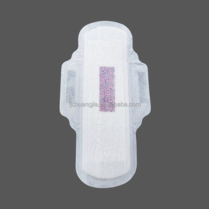 OEM Tissu non tissé ailé ultra fin Doux Respirant Haute absorption Serviettes hygiéniques féminines Garde-fuite Graphène personnalisable - Product Image 1