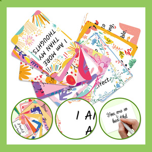 NOUVEAU Lot de 50 cartes de motivation pour le lieu de travail, entièrement en anglais, avec <span class=keywords><strong>citations</strong></span> inspirantes et positives sur l'autodiscipline, cartes de vœux - Product Image 3