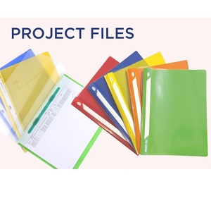 A4 Project <b>File</b> Folder Plastic <b>Document</b> Organizer for School Office Presentation <b>File</b> with Clip for Paper Storage Use - Product Image 1