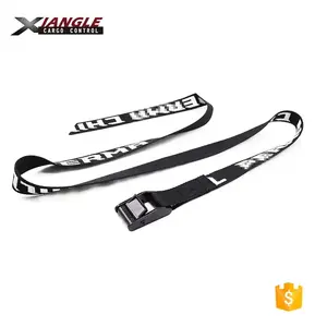 1 Inch Black Paint Custom Logo Cam Buckle Tie Down Strap