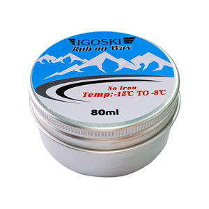 IGOSKI Cire de <span class=keywords><strong>ski</strong></span> et de snowboard portable Cirage rapide sans fer Pâte de liège liquide Crème de polissage pour snowboard - Product Image 1