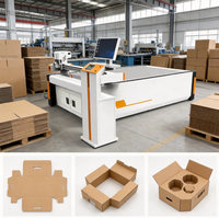 Máquina troqueladora y ranuradora CNC de alta calidad para cartón corrugado, máquina de corte de papel para cajas de cartón, plotter para cartón
