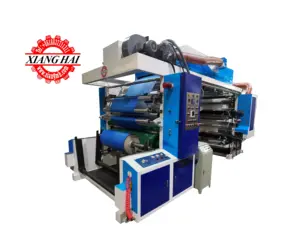YT-4600 4 цвета Стек типа флексографическая печатная машина