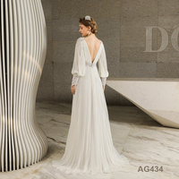Robe de mariée ODM personnalisée pour la plage en tulle sexy Maxi pour femmes avec dos ouvert Oem Boho pour mariage