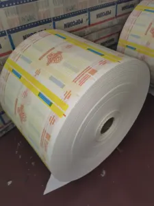 אפיית נייר 28-50gsm מותאם אישית גודל לבן קראפט נייר אריזת נייר