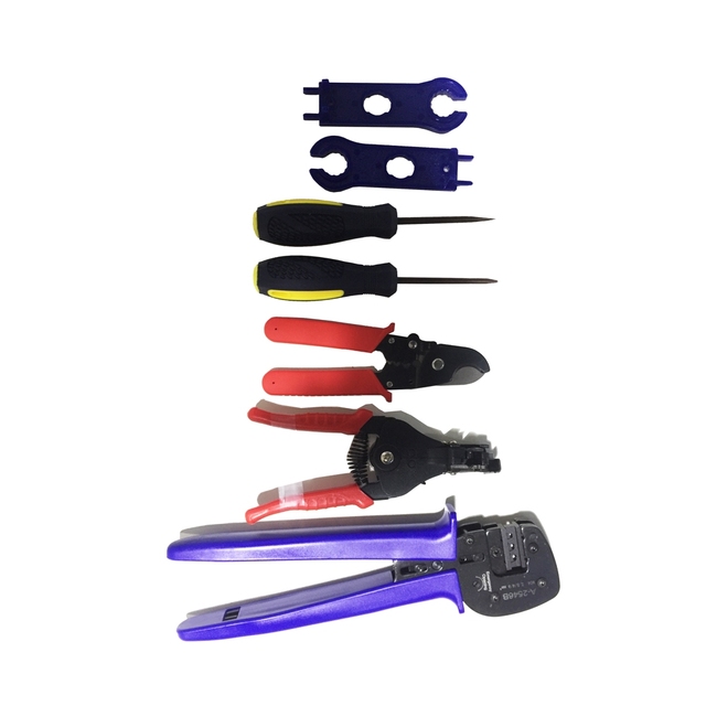 Solar Tool Solar PV Panel Mounting Tool MC 4 Solar Crimping Pliers