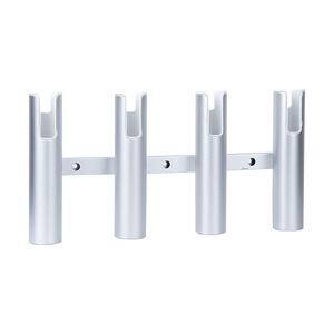 Soporte de aluminio para cañas de pescar, soporte para cañas de pescar en barco o yate - Product Image 1