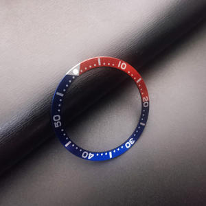 Insertion de lunette plate en aluminium de 38x31.5mm, perles lumineuses vertes adaptées à la SKX007 <span class=keywords><strong>SKX009</strong></span> NH35/36 montre de plongée à mouvement automatique pour hommes - Product Image 4