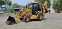 Cat 420F Backhoe Loader Jepang Asli 4WD Wheel Backhoe Loader untuk Pekerjaan Konstruksi Retroexcavadora CAT 420F