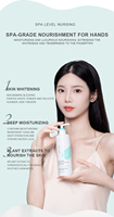 Crème hydratante pour les mains avec extrait de bergamote, hydratant pour la peau