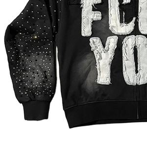 Novedad 2026: Sudaderas Oversize para Hombre con Efecto Desgastado, Estampadas o Lisas, con Logotipo Personalizado, para Venta en Línea - Product Image 5