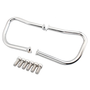 Barres d'autoroute noires chromées pour moto, arrière de motocyclette, adaptée au chef indien, Chieftain 2014, Roadmaster 2019 2015, 2016, 2017, 2018 - Product Image 4