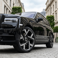 Jantes forgées monobloc Bku pour Rolls Royce Cullinan Phantom Ghost Wraith Dawn 21 22 pouces 5X112 5X120 Jantes en alliage chromé
