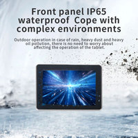 Caja de Aluminio Impermeable IP65 de 10.4 Pulgadas con Panel Industrial Celeron J1900, DC 9-36V, 2 COM RS232 485 para Kiosco