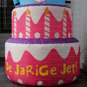 Muñeco <span class=keywords><strong>Inflable</strong></span> Gigante Personalizado de Jarige Jet con Base para Pastel, Muñeco Holandés de Dibujos Animados para Decoración de Fiestas/Eventos - Product Image 5