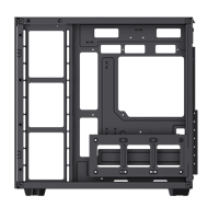 2026 New Design Wholesale ATX Mid Tower E-sports Desktop Gaming Chassis Double Sided Panoramic Tempered Glass Panel PC Case