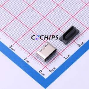 YTC-TC6-555 USB Connector SMD Connector ( Connector Type: Type-C )( Gender: Female )( Mounting Type: Vertical Mount ) - Product Image 1