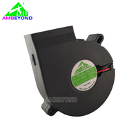 Approvisionnement direct usine : Souffleur CC sans balais 75x75x25mm, tension de câble personnalisée, OEM/ODM disponible, certifié CE RoHS UL