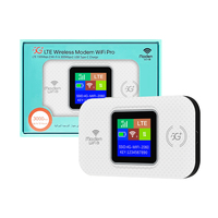 Routeur WiFi 4G avec batterie 3000 mAh, débloqué LTE Cat4, WiFi de poche, prend en charge B20 B28 FDD TDD pour l'échange mondial, idéal pour le bureau