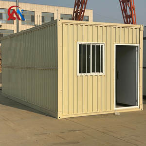 Casa <span class=keywords><strong>Container</strong></span> Pieghevole in Cartone Ondulato 20ft con Design Antivento per Dormitorio del Personale, Alloggio Prefabbricato - Product Image 3