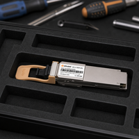 Transceiver NVIDIA compatible 400G QSFP112 SR4 400GBASE-SR4 850nm PAM4 MPO-12 pour cluster GPU IA et réseaux HPC OM4