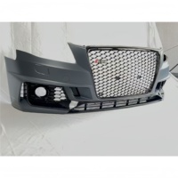 Vente en gros d'usine - Kit carrosserie style RS4 noir brillant - Pare-chocs avant - Grille pour Audi A4 B8 2008-2012