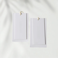 Boîte cadeau en carton recyclé, écologique, à simple face enduite, taille personnalisée, compatible impression offset, sans décoloration