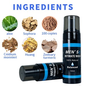 Loción Espumosa para <span class=keywords><strong>la</strong></span> Higiene <span class=keywords><strong>Íntima</strong></span> Masculina con Hierbas de Verbena, 150 ml, OEM - Product Image 3