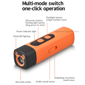 Nuevo Repelente Ultrasónico de Perros Zenidoo de Plástico y Dispositivo de Entrenamiento Recargable, Antiladridos, con Linterna LED - Product Image 6