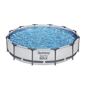 Bestway 56416 12 pieds x 30 pouces <span class=keywords><strong>Piscine</strong></span> <span class=keywords><strong>hors</strong></span> <span class=keywords><strong>sol</strong></span> familiale pour jeux aquatiques d'été, structure en acier, ensemble de <span class=keywords><strong>piscine</strong></span> <span class=keywords><strong>Steel</strong></span> <span class=keywords><strong>Pro</strong></span> <span class=keywords><strong>MAX</strong></span> - Product Image 3