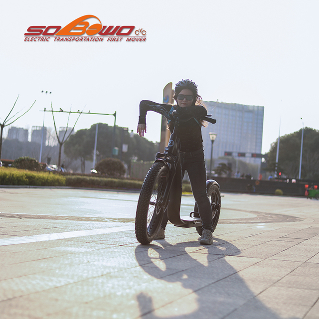 SOBOWO S78-1 Big Two Wheels Electric Scooter/Kick Ebike