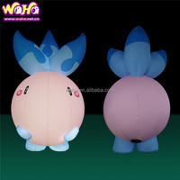 Ballon gonflable géant en forme de pingouin de dessin animé pour la décoration extérieure