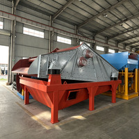 Crible vibrant de déshydratation à mouvement linéaire haute capacité pour la séparation des boues de minerai de charbon dans les mines