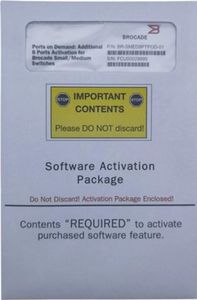 ใบอนุญาต Brocade สำหรับ XBR-G6MIDR16QFLEX-32G-1 แพ็คเกจอัปเกรดพอร์ต <span class=keywords><strong>Boko</strong></span> 620QSP ชุดเปิดใช้งานพอร์ต 4 พอร์ต โมดูล 4x32G - Product Image 1