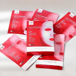 Masque en tissu éclaircissant à l'arbutine et au niacinamide Glycyrrhiza Glabra, hydratant en profondeur et blanchissant pour le visage - Product Image 1