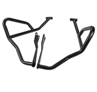 Kit de protection de moteur de moto en acier au carbone, barre anti-chute, pare-chocs supérieur et inférieur avant pour moto Honda Street