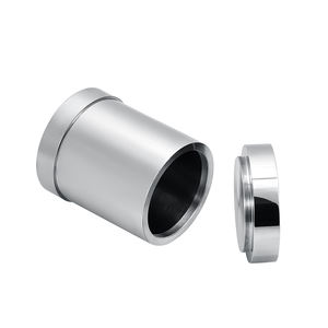 Urna Cilindrica in Acciaio Inox per Ceneri, Portacandele Commemorativo per Animali Domestici, Ricordo Funerario, Urna per Cremazione - Product Image 3