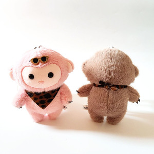 Dễ Thương Phim Hoạt Hình Leopard Khỉ Ba Lô Treo Phong Cách Đồ Chơi Móc Khóa Cho Trẻ Em Sang Trọng Ít Khỉ Nhồi Bông Búp Bê Túi Mặt Dây Chuyền - Product Image 4