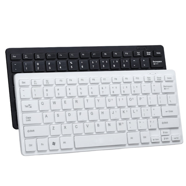 Laptop New Chocolate Keyboard Anti-Ghosting 87 Keys Multi-Keys Portable Mini USB Keyboard
